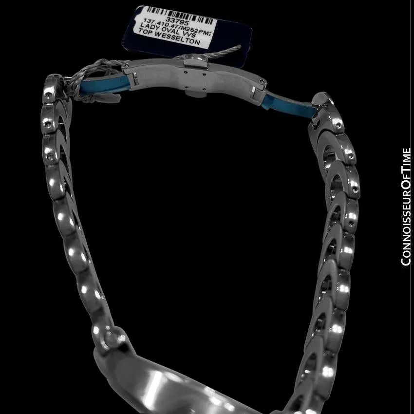 Corum Ovale Ladies Luxury Bracelet Watch - Stainless Steel & Diamonds