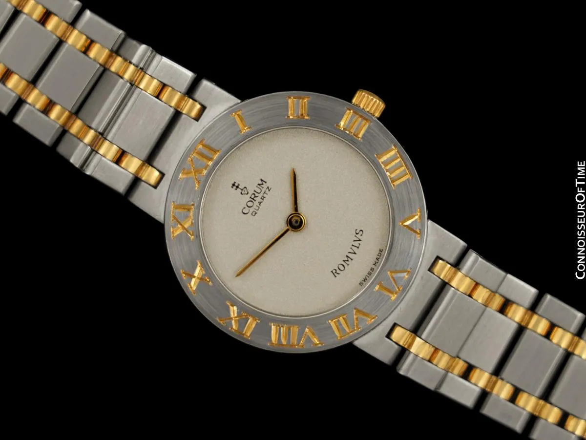 Corum Romvlvs Romulus Ladies Bracelet Watch - Stainless Steel and 18K Gold