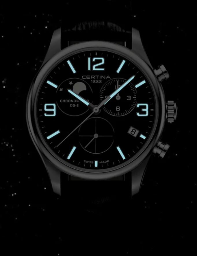 CRT Watch DS-8 Moon Phase