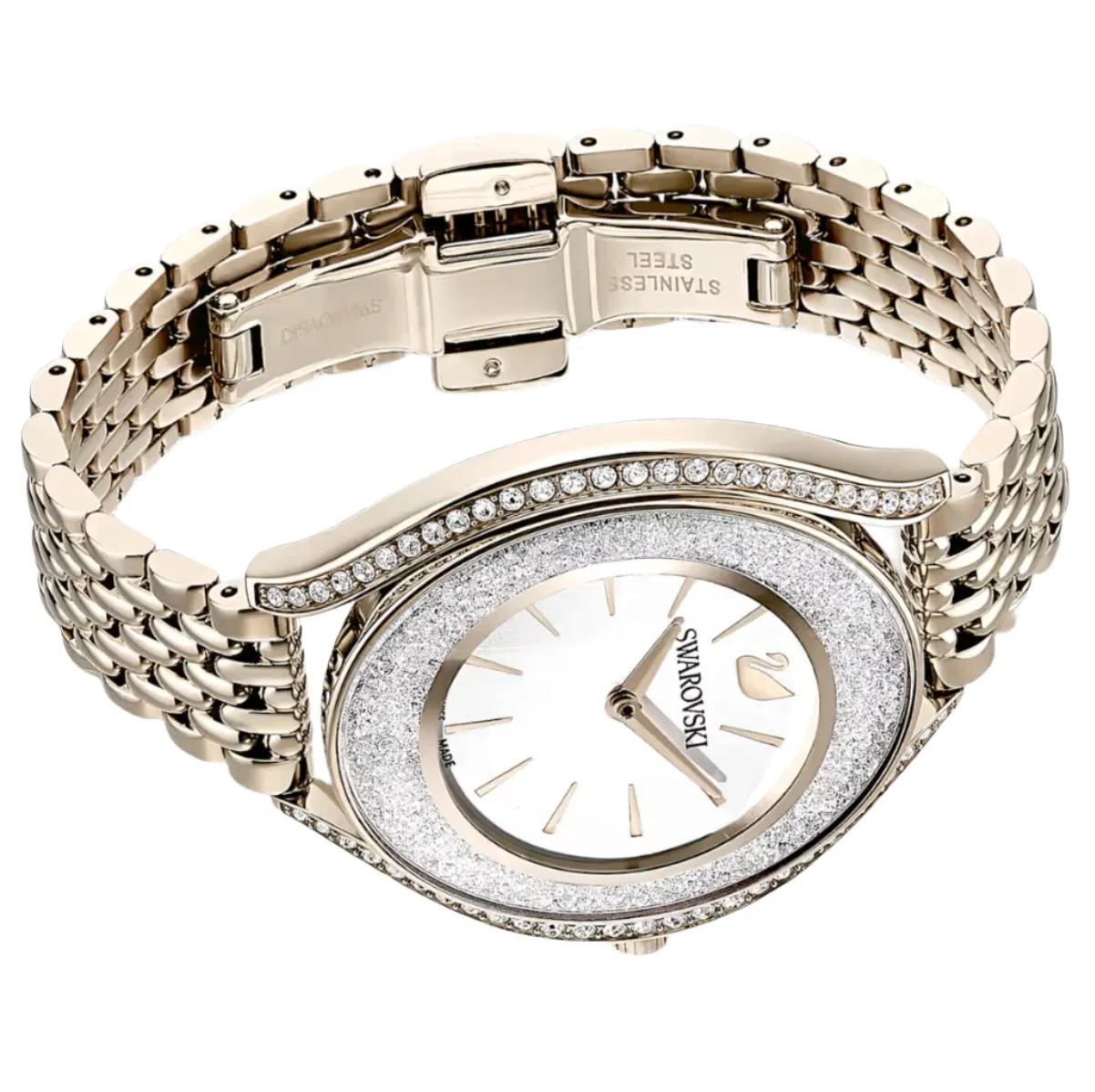 Crystalline Aura Champagne Gold Watch
