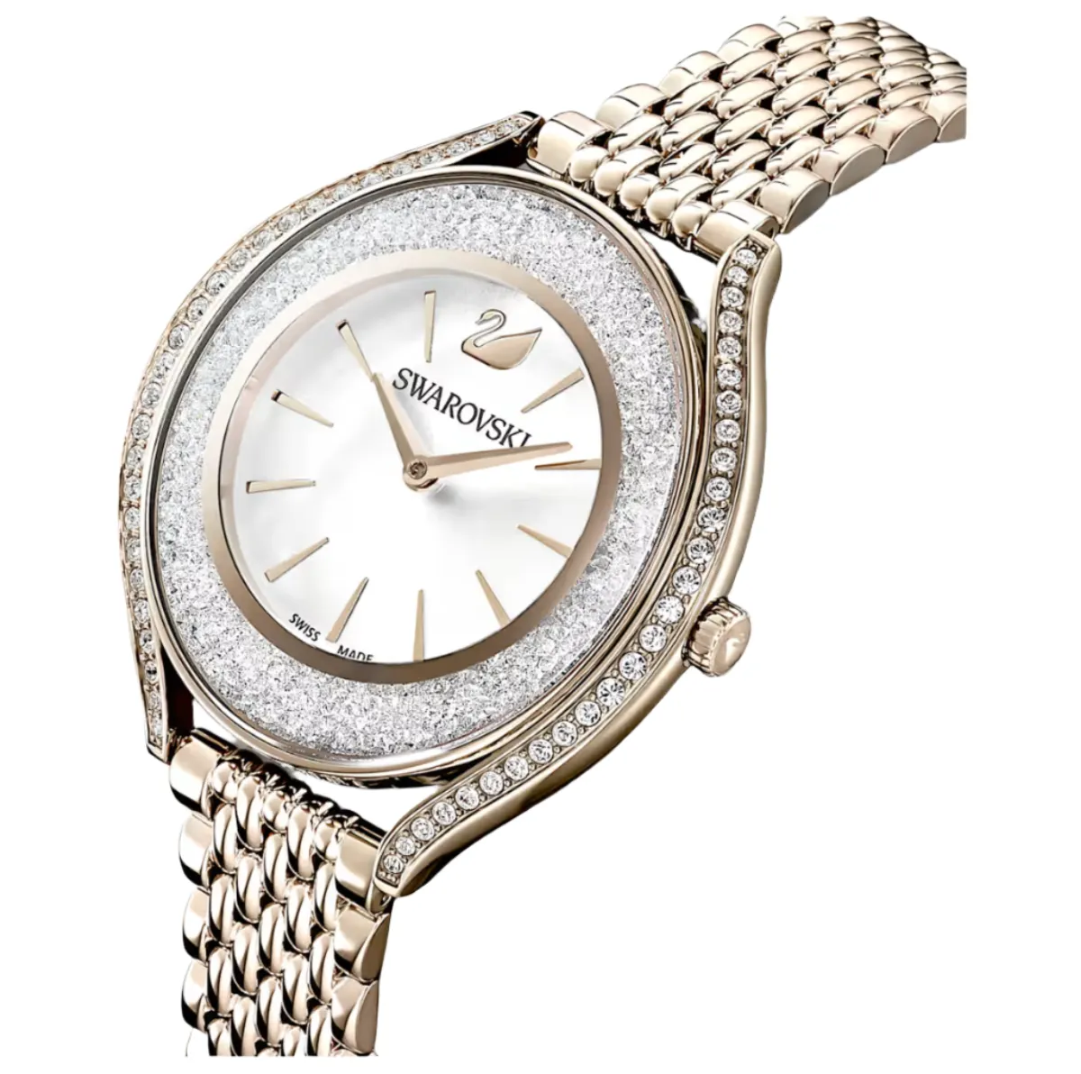 Crystalline Aura Champagne Gold Watch