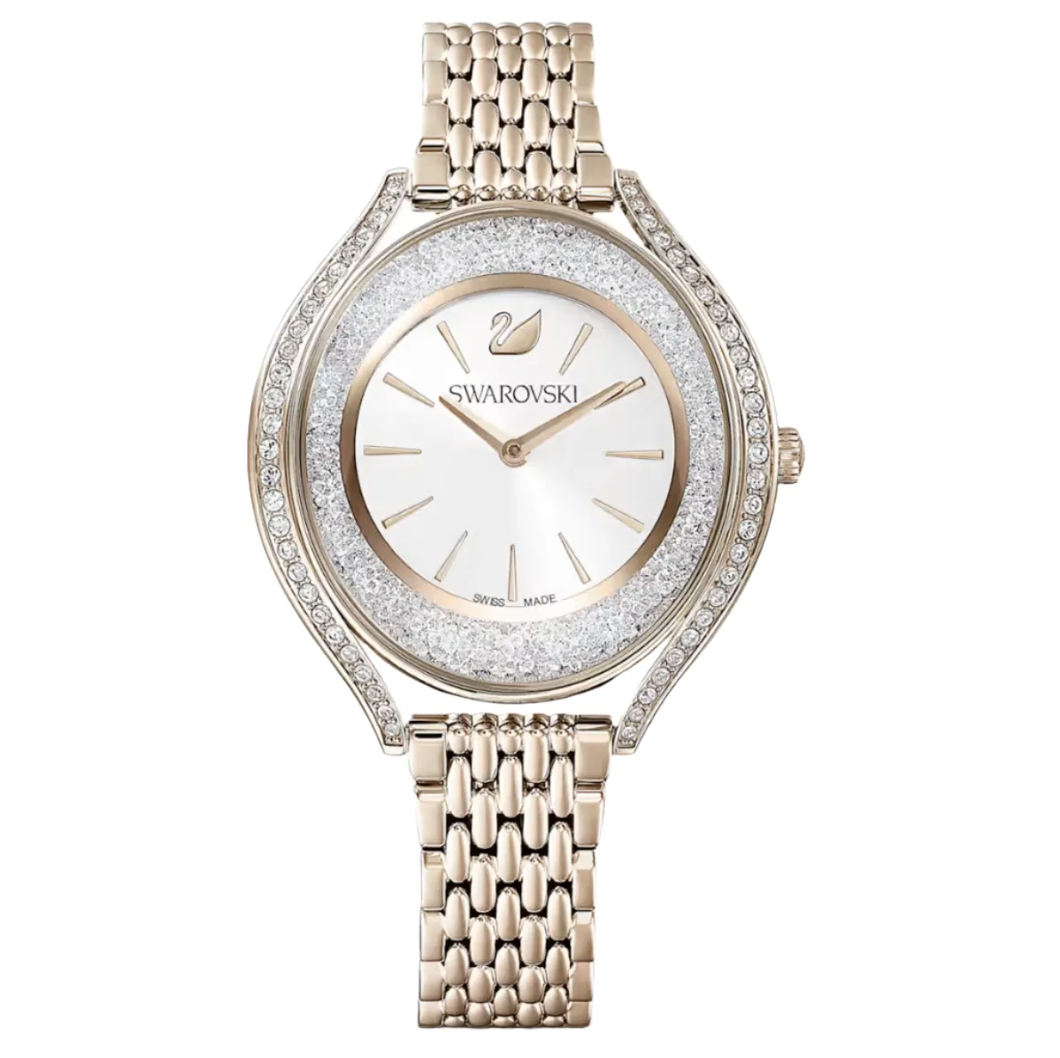 Crystalline Aura Champagne Gold Watch