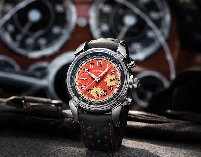 Cuervo y Sobrinos Watch Historiador Gran Premio de Cuba 1957 Limited Edition D