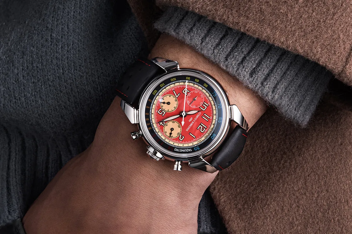 Cuervo y Sobrinos Watch Historiador Gran Premio de Cuba 1957 Limited Edition D