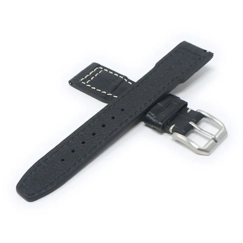 DASSARI Alligator Pilot Strap
