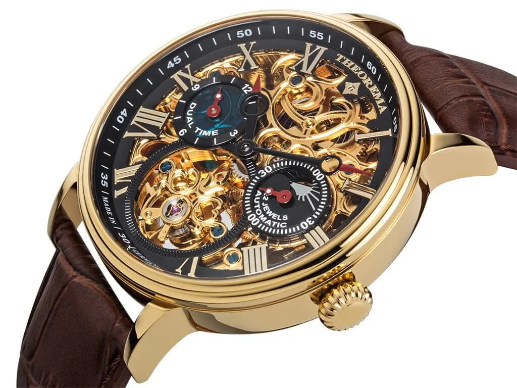 Dual-time Copenhagen by Theorema, Germany GM-111-4 |Gold|
