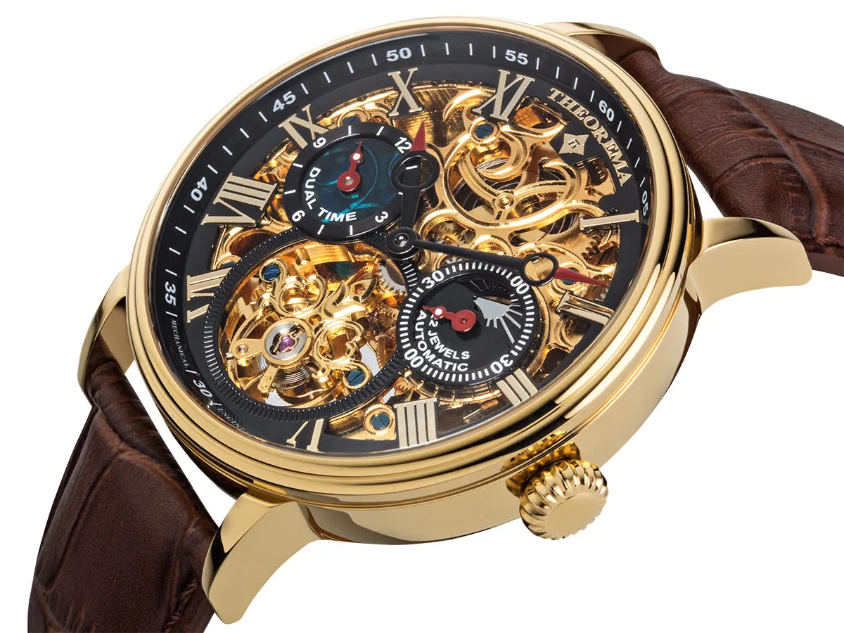 Dual-time Copenhagen by Theorema, Germany GM-111-4 |Gold|