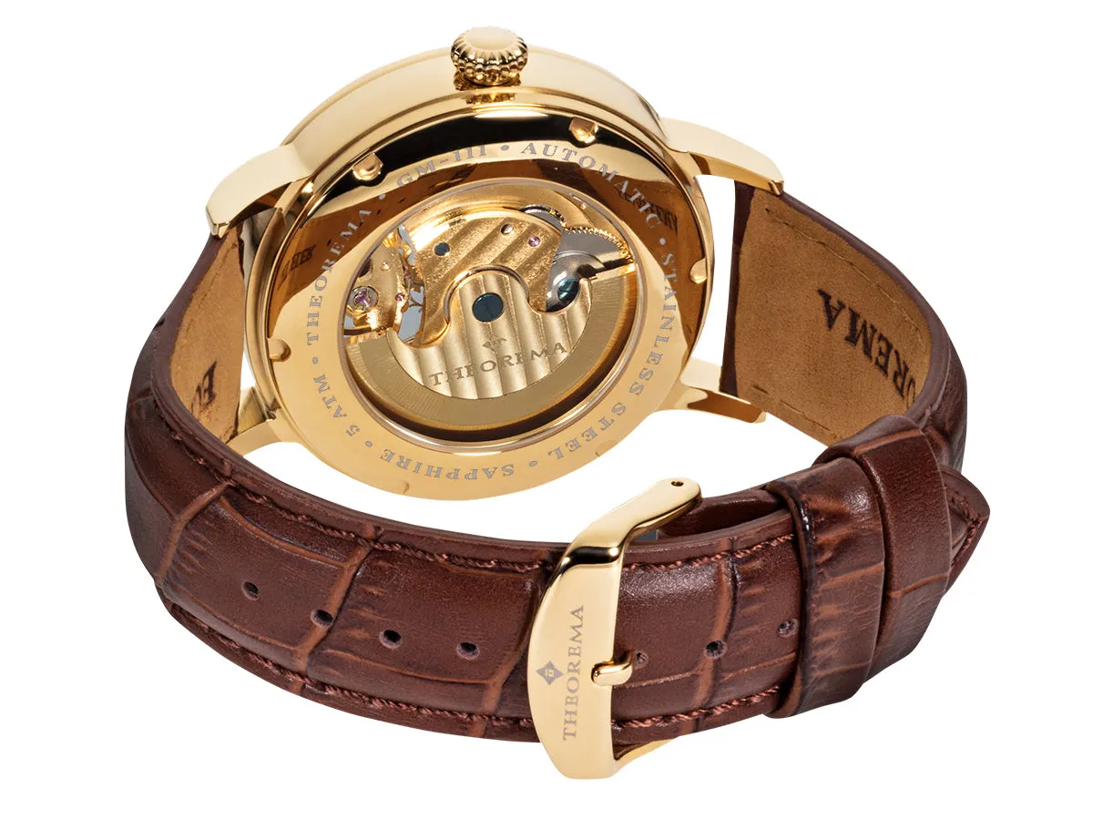 Dual-time Copenhagen by Theorema, Germany GM-111-4 |Gold|