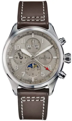 DVS Watch Newton Pilot Moonphase Chrongraph Limited Edition