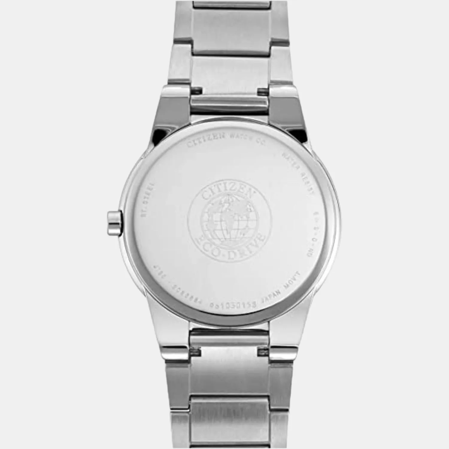Eco-Drive Men's Black Analog Stainless Steel Watch AU1060-51E