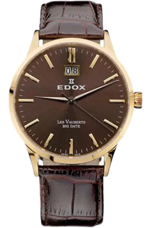 Edox Les Vauberts Big Date 63001 37R BRIR (Nearly new)