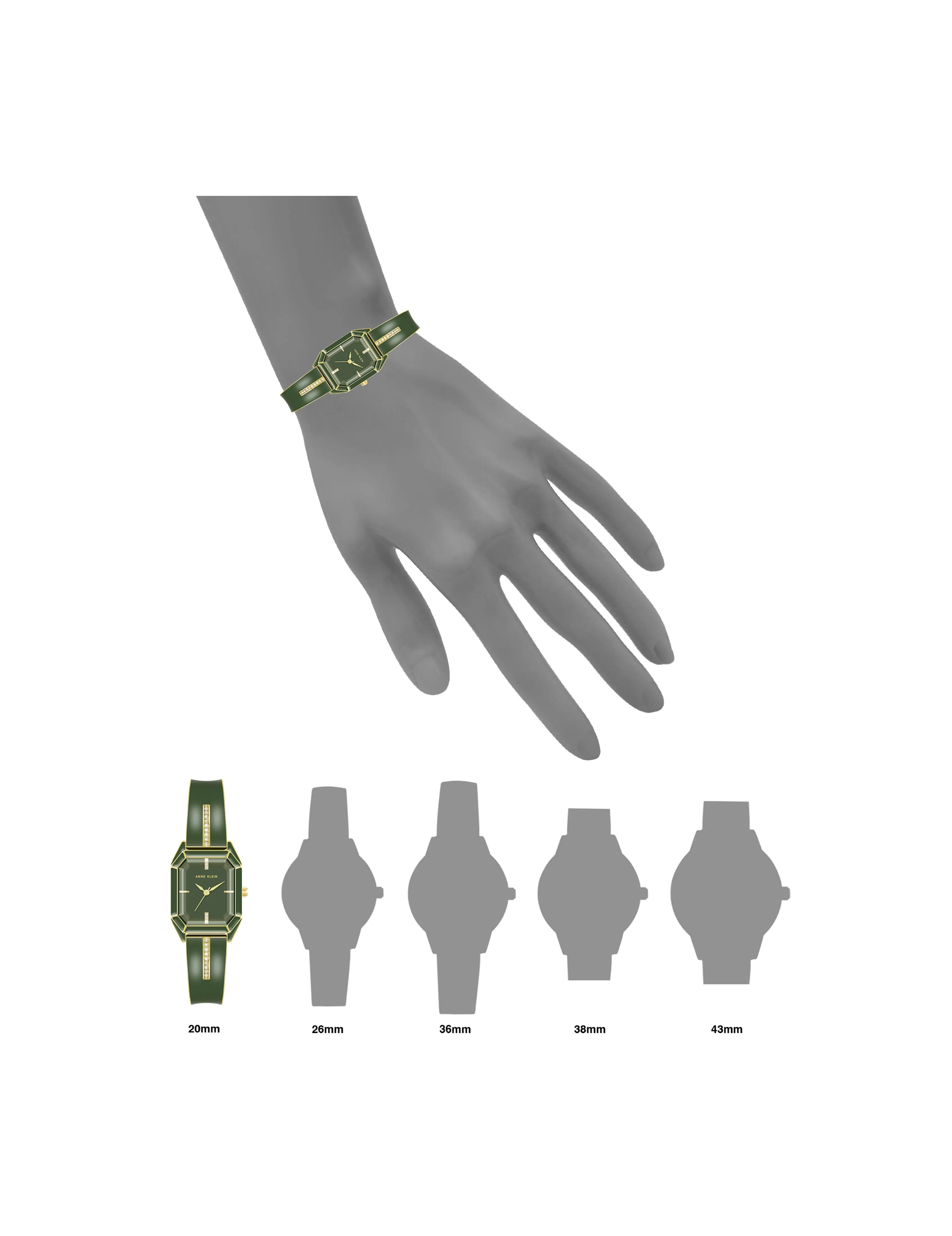 Elegant Bangle Bracelet Watch