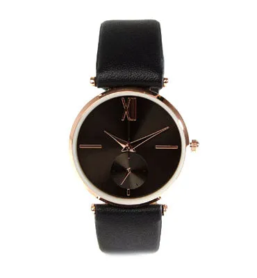 Ella- Black Modish Analogue Watch-EL03