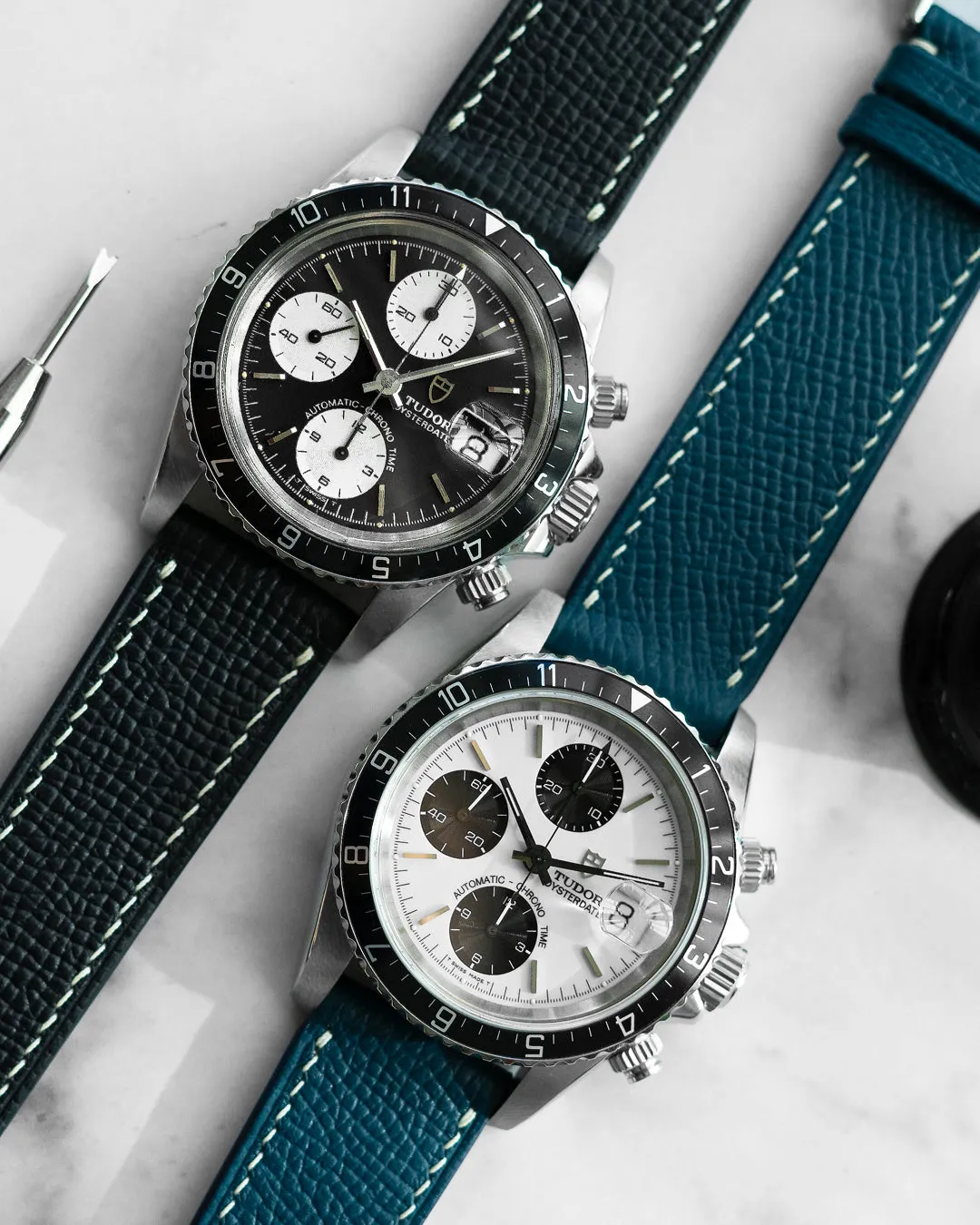 Epsom Leather Strap (Black)
