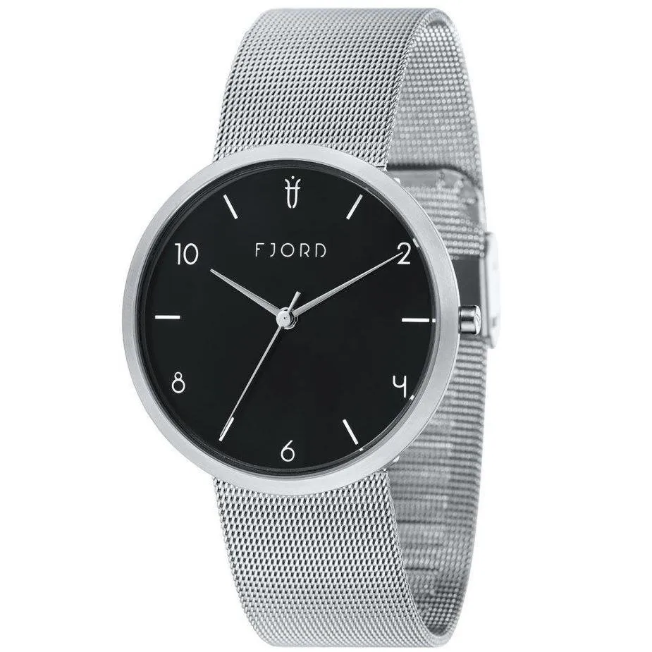 FJORD Laurens Silver Mesh Watch - FJ-3027-11