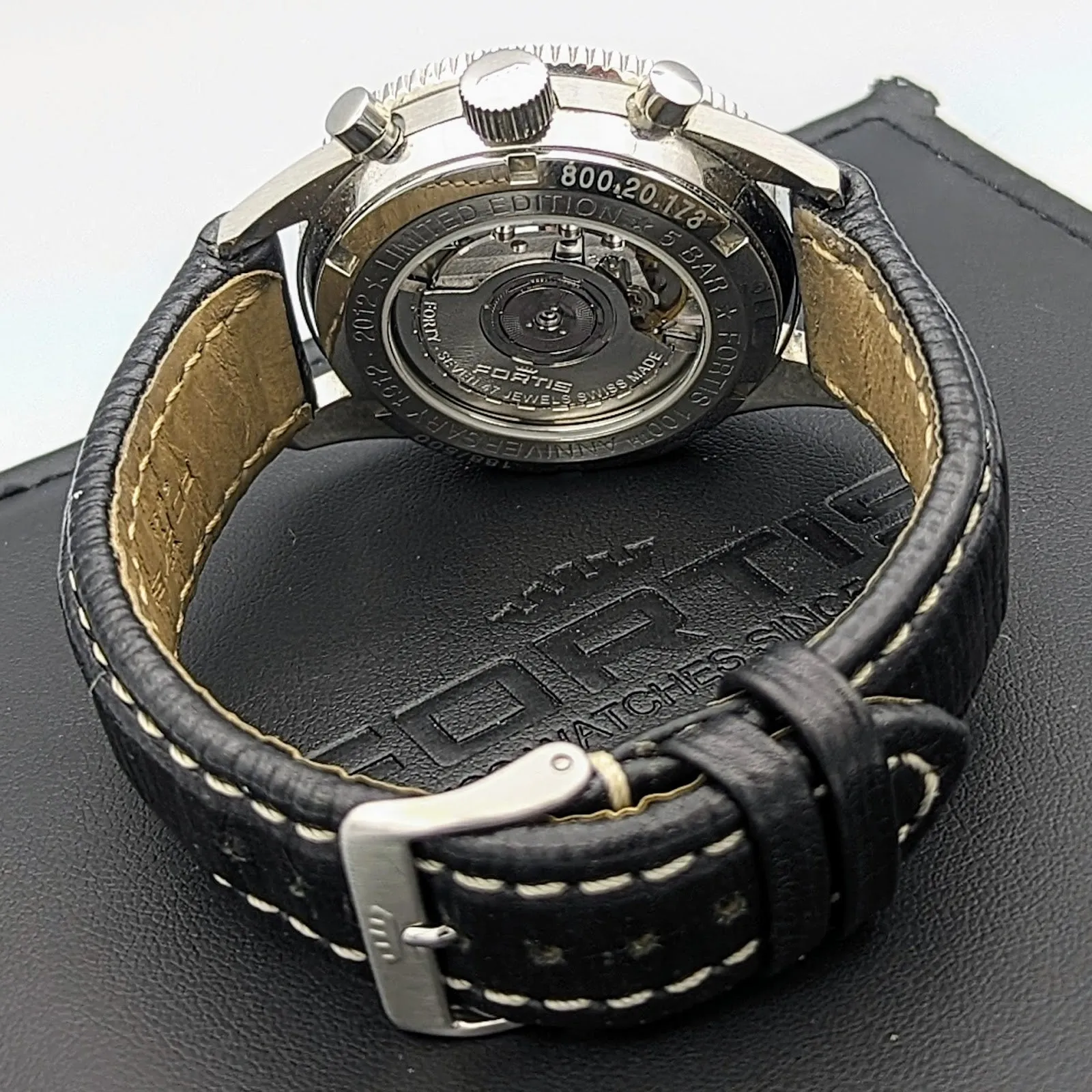 FORTIS 100th Anniversary Limited Edition Marinemaster Vintage Chronograph Automatic Watch
