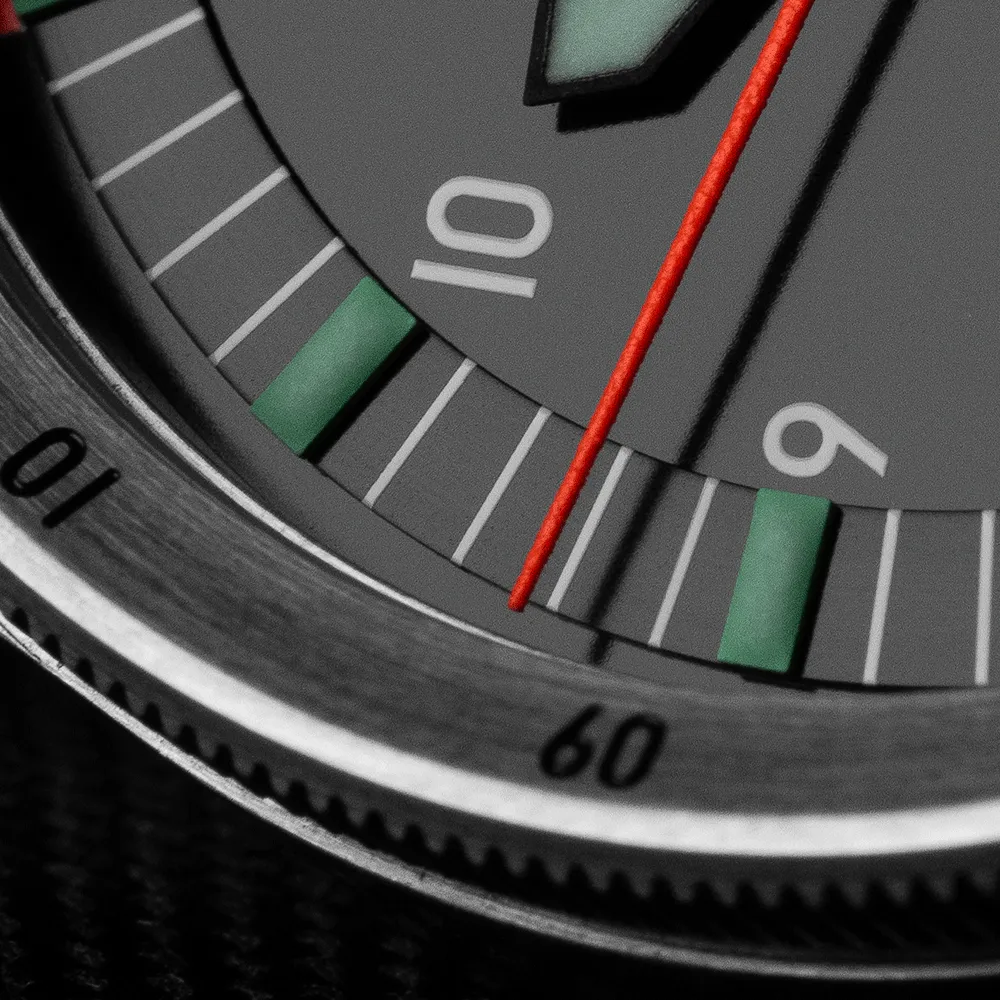 Fortis Flieger F-39 Automatic On Aviator Strap