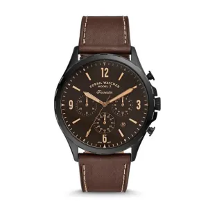 Fossil Forrester Brown Chronograph Watch FS5608