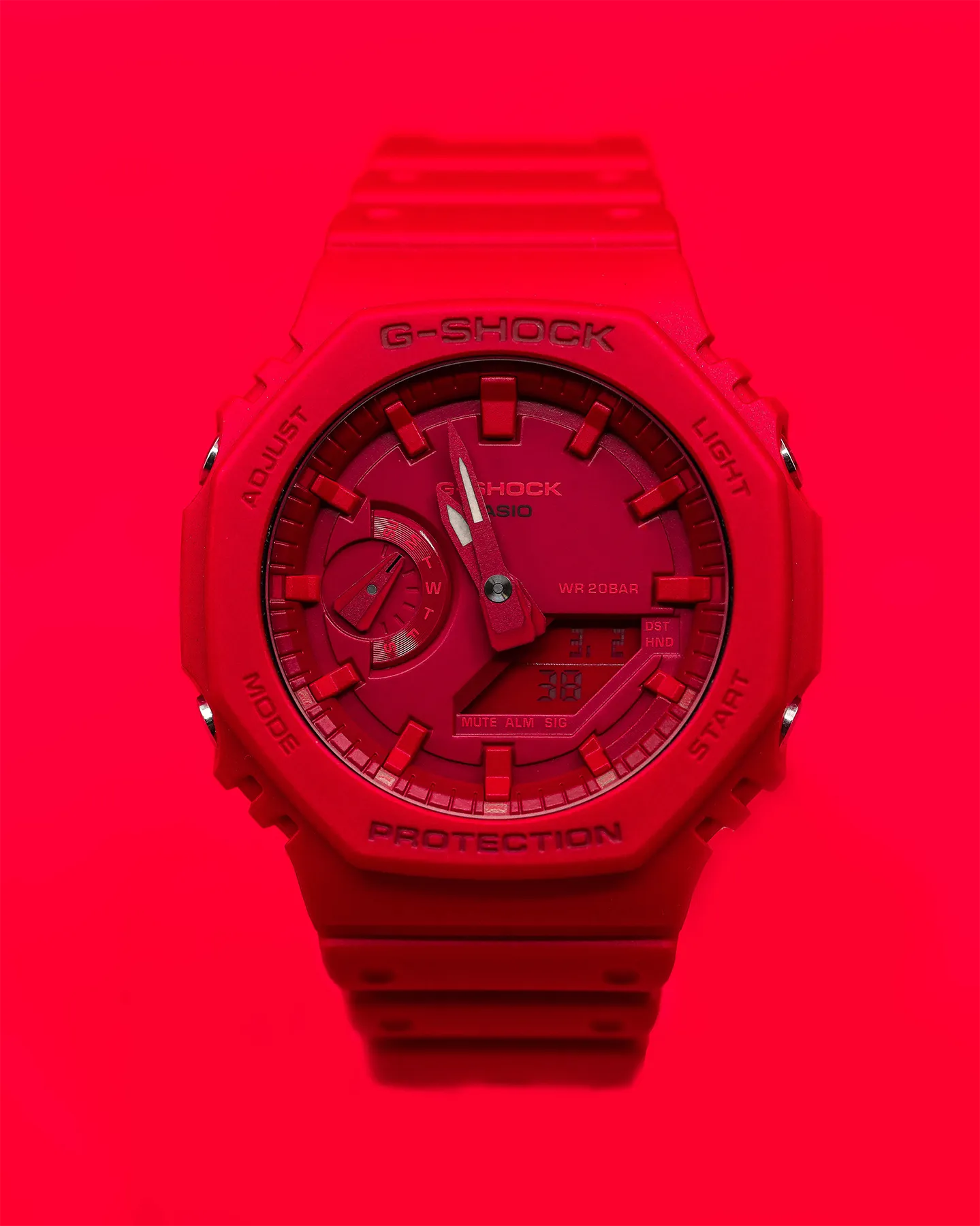 G-SHOCK CARBON CORE GA-2100-4A RED