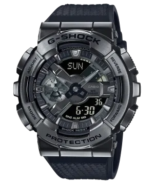 G-Shock Metalized Black Analogue and Digital GM110BB-1A / GM-110BB-1A