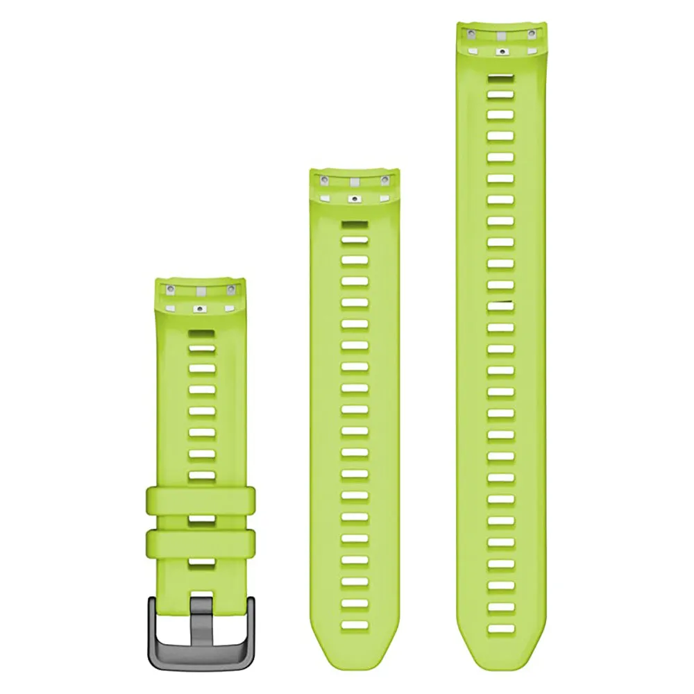 Garmin Electric Lime 20mm Silicone Watch Band - 010-13104-05