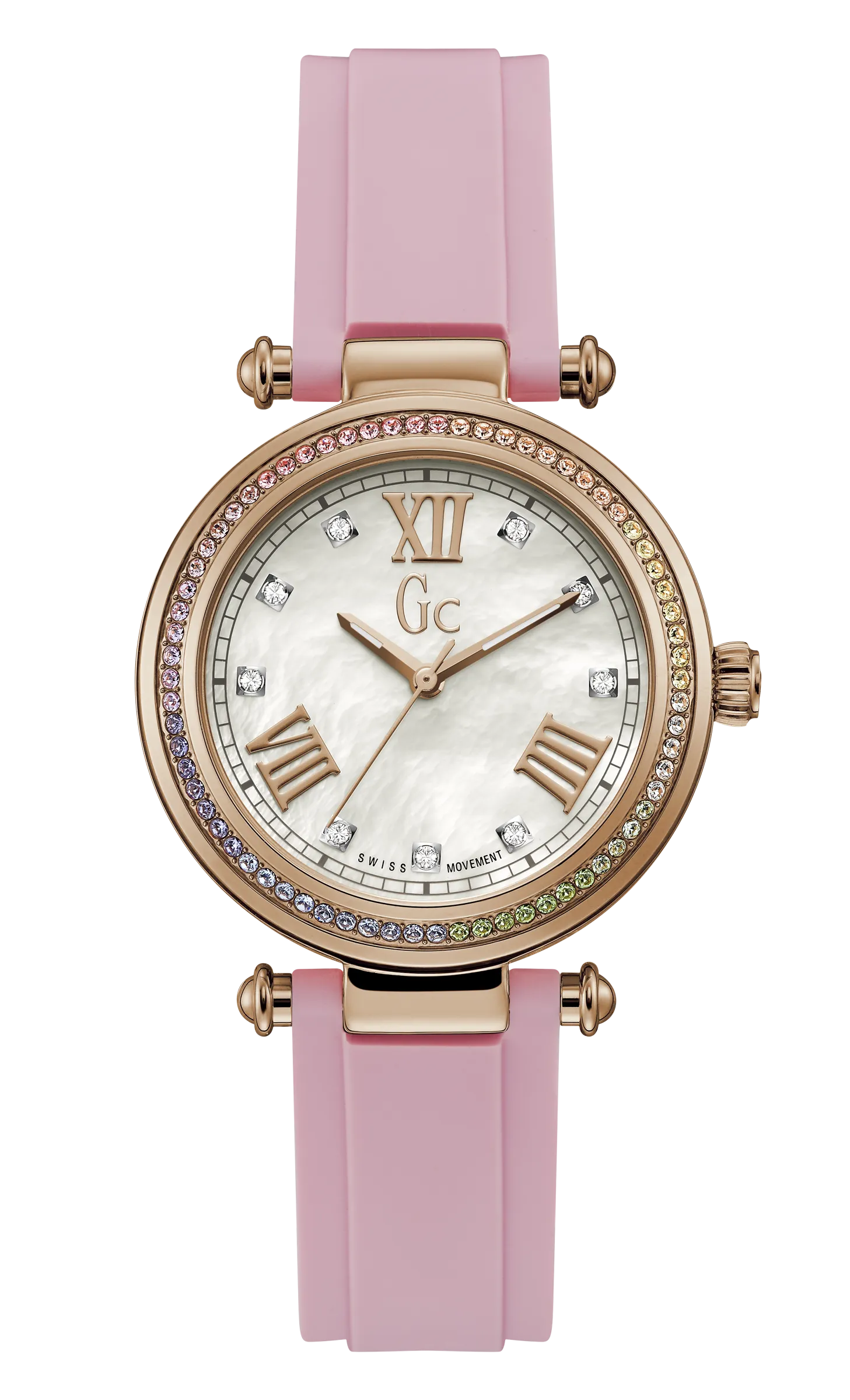 GC White Dial Ladies Watch - Y46004L1MF