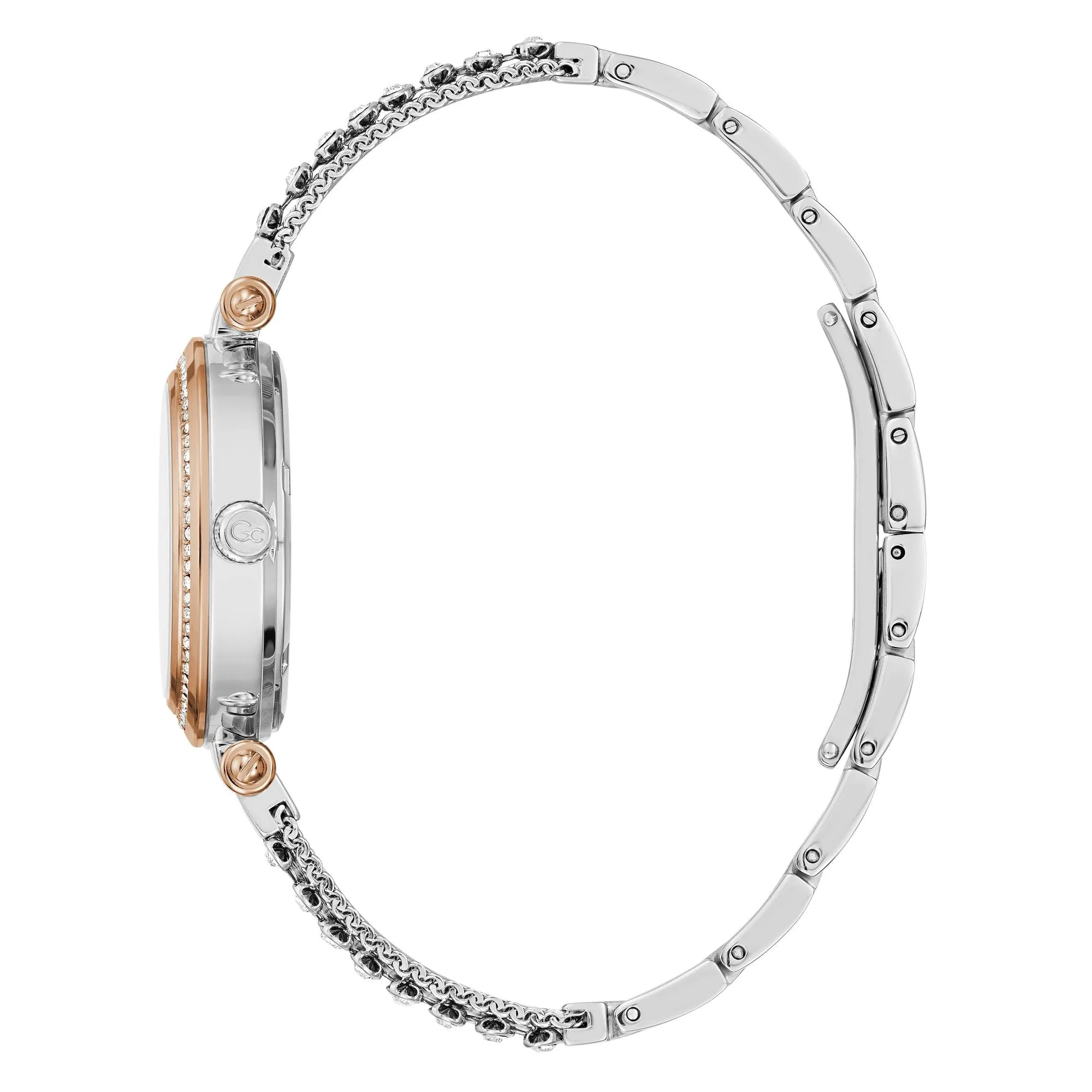 GC Womens Silver Dial Stainless Steel Analog Watch - Y47009L1MF