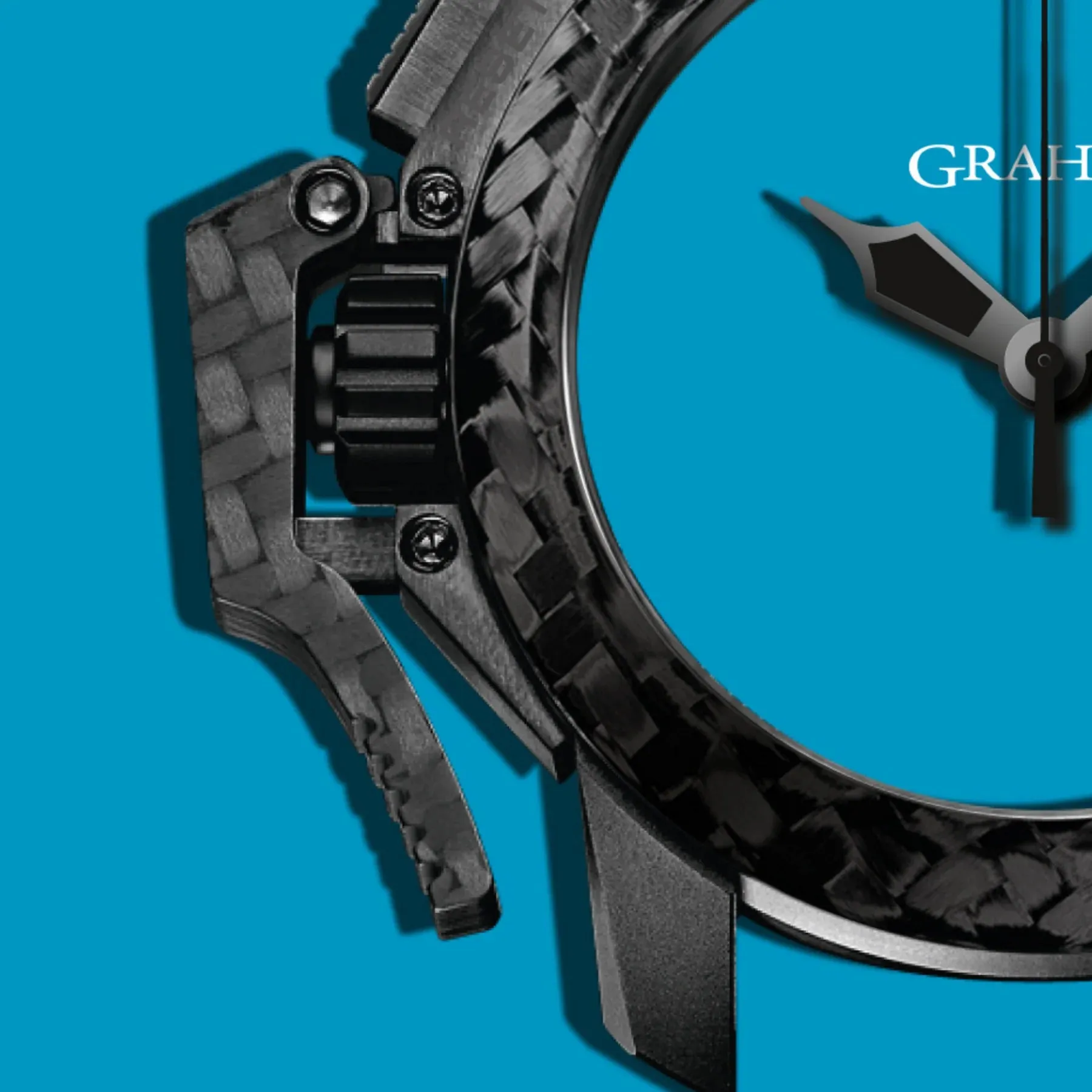 GRAHAM-CHRONOFIGHTER SUPERLIGHT CARBON (BLUE) 2CCBK.B30A