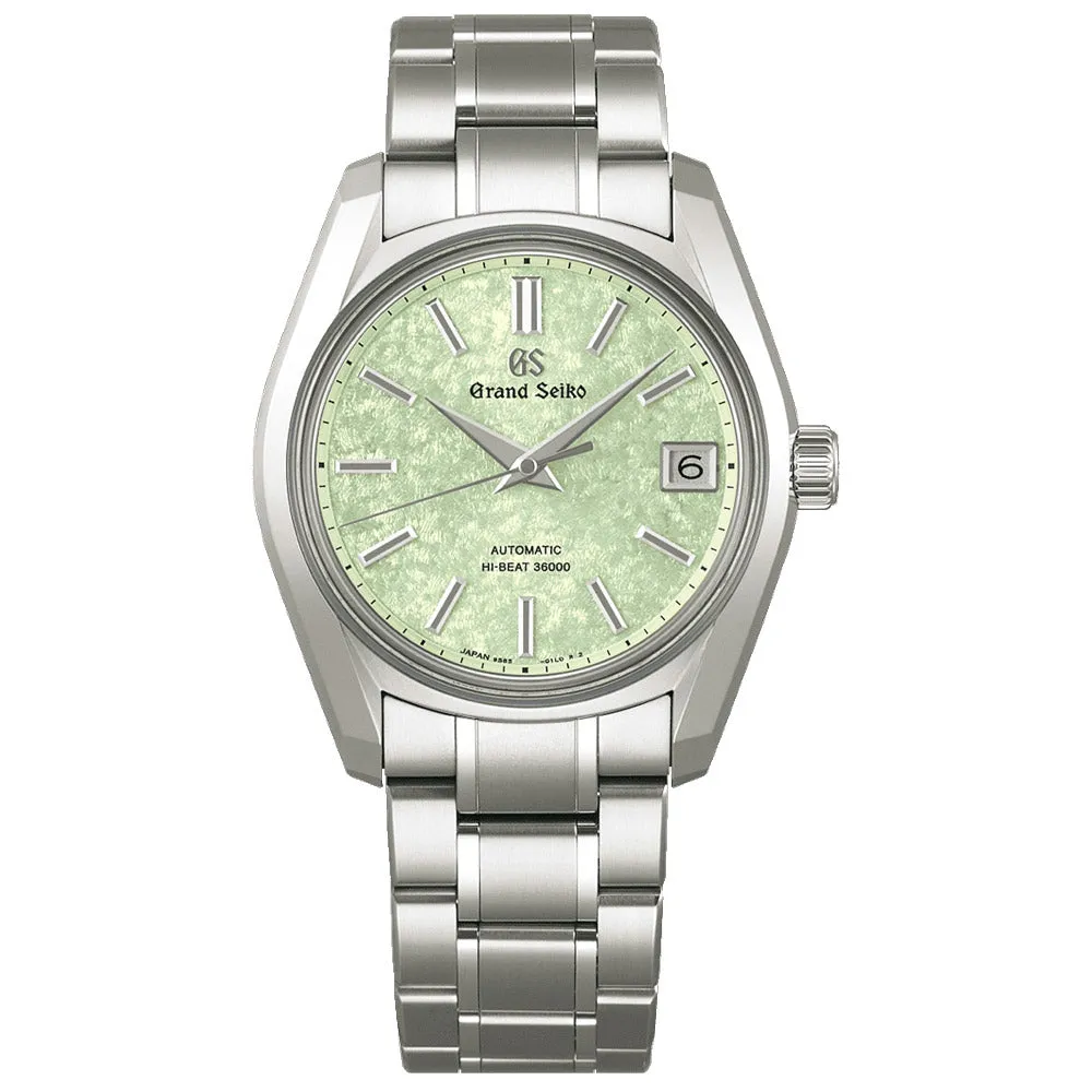 Grand Seiko Heritage Collection Sakura-Wakaba 62GS Hi-Beat 38mm Green Dial Gents Automatic Watch SBGH343G