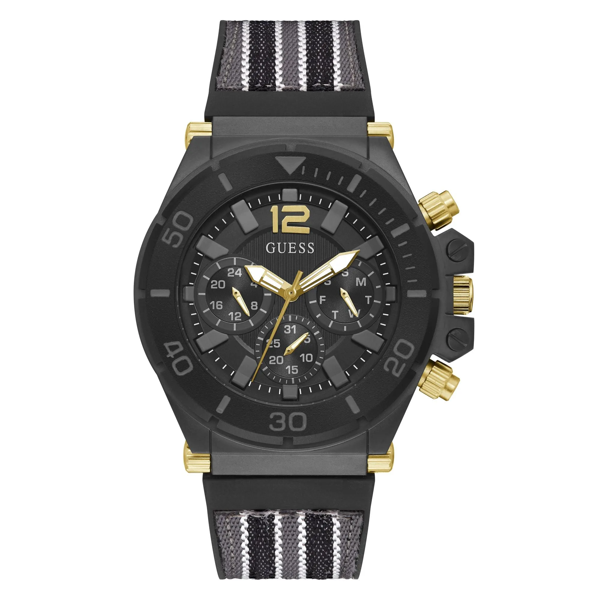 Guess Black Dial Men Analog Watch - GW0415G3