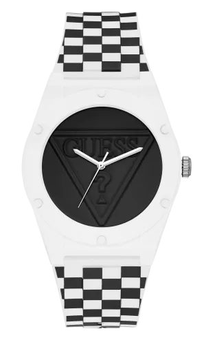 Guess Ladies White Analog Watch - W0979L29