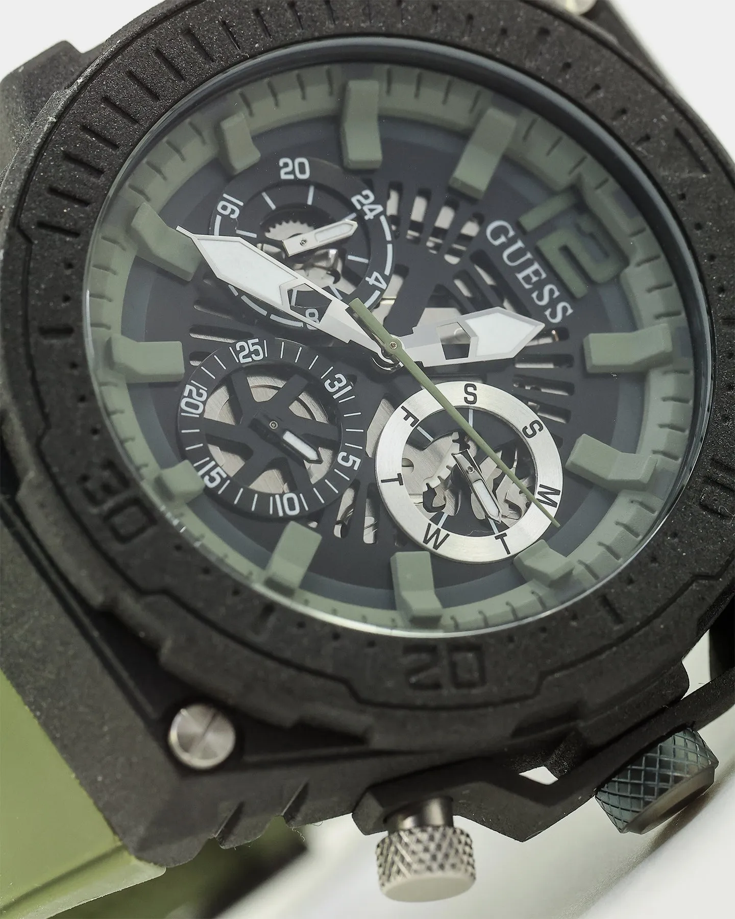 Guess Mainline Exposure Watch Black/Green