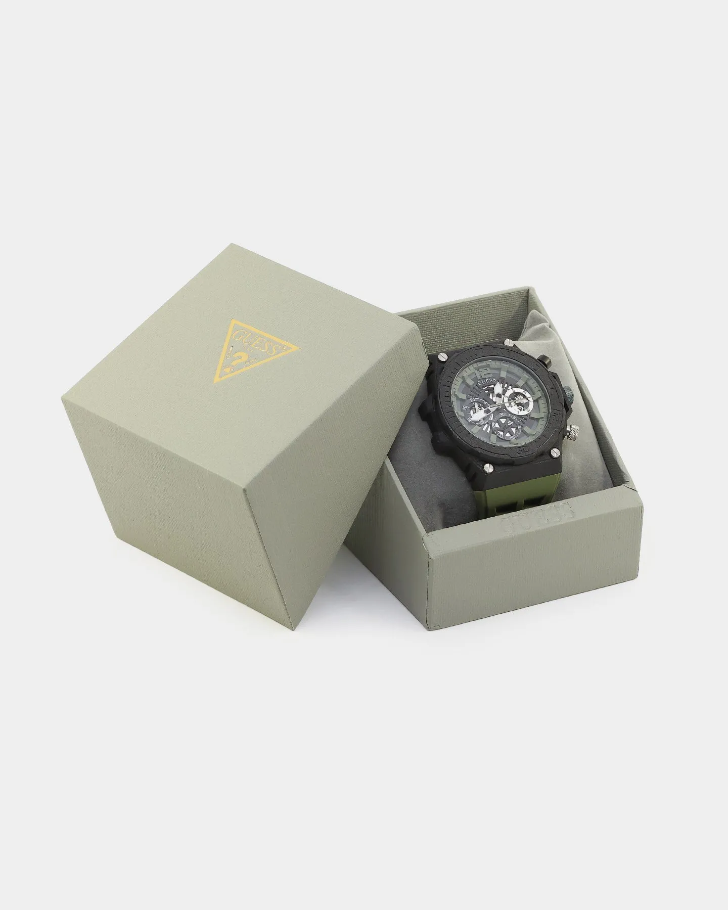 Guess Mainline Exposure Watch Black/Green