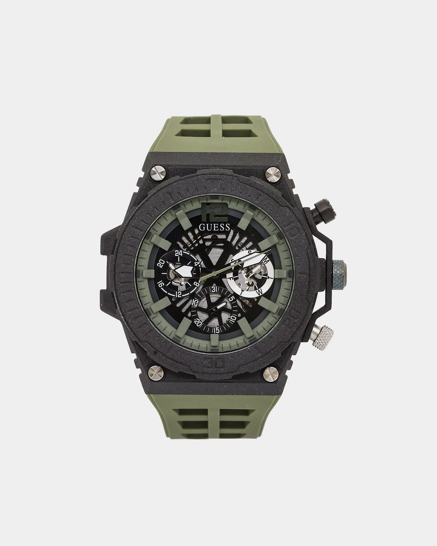 Guess Mainline Exposure Watch Black/Green
