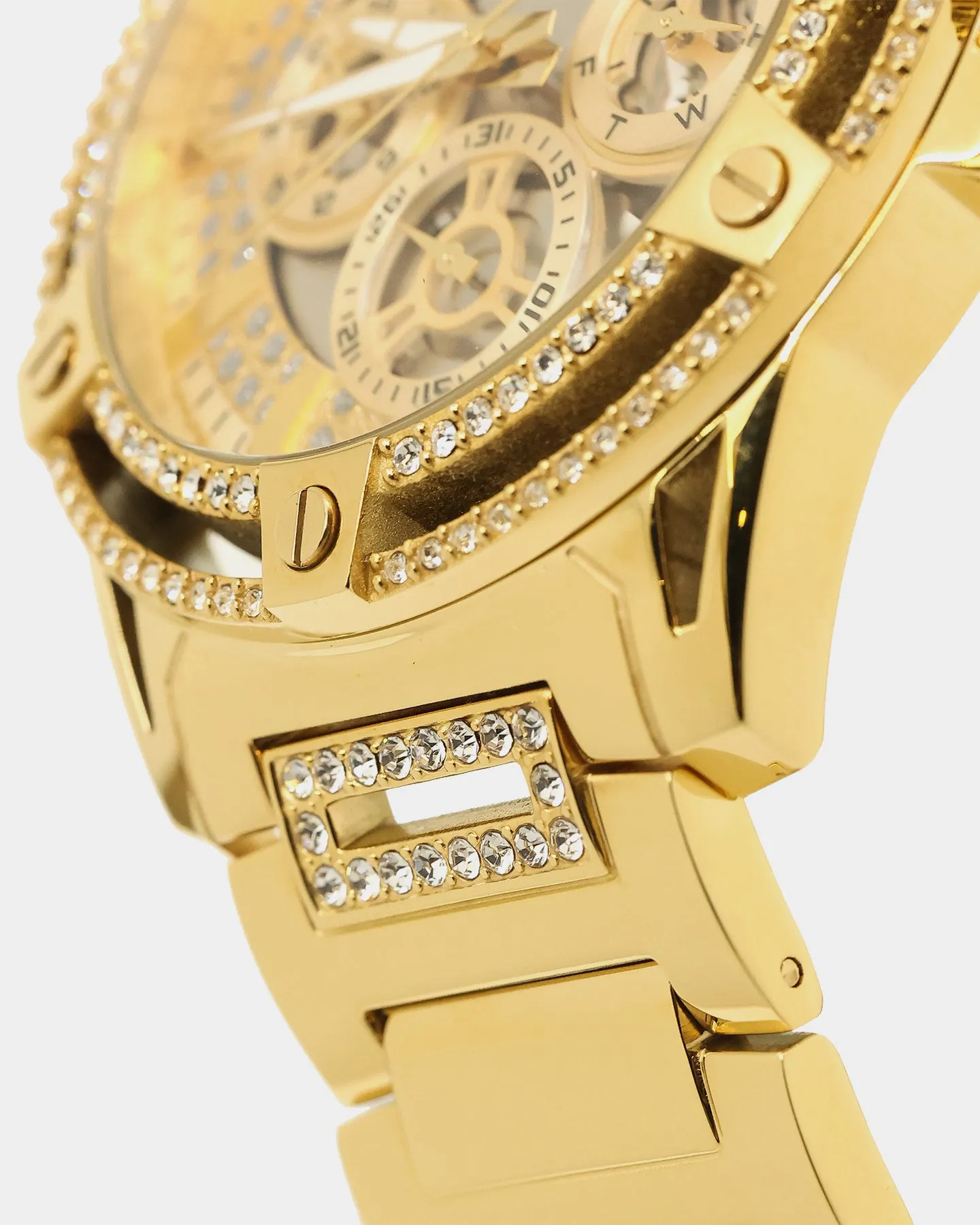 Guess Mainline King Watch Gold