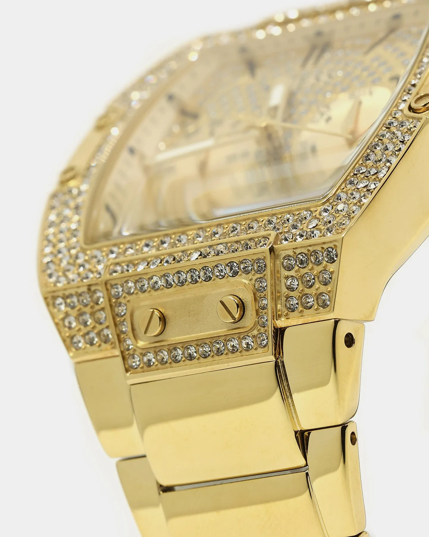 Guess Mainline Phoenix Watch Gold/Gold