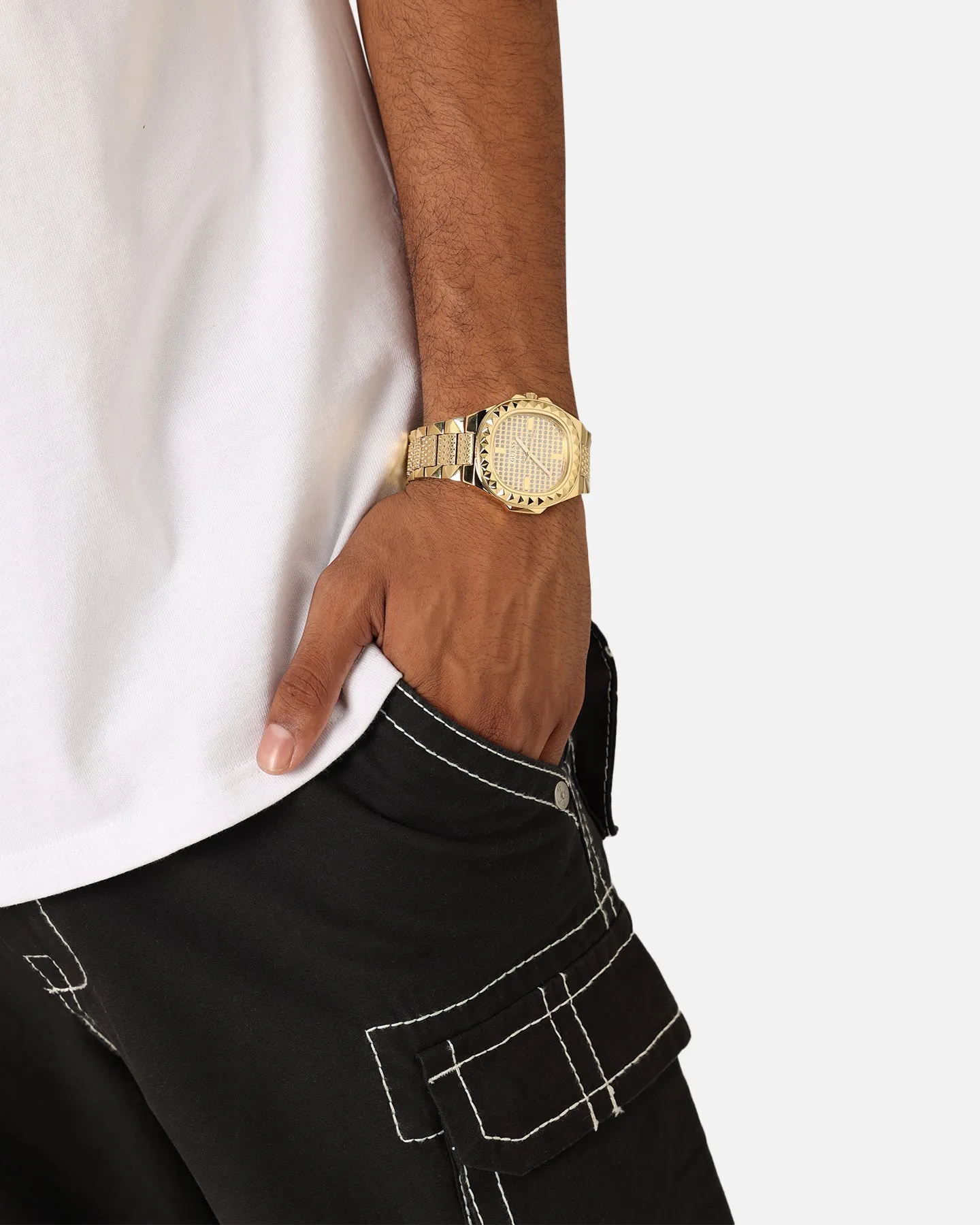 Guess Mainline Rebel Watch Gold