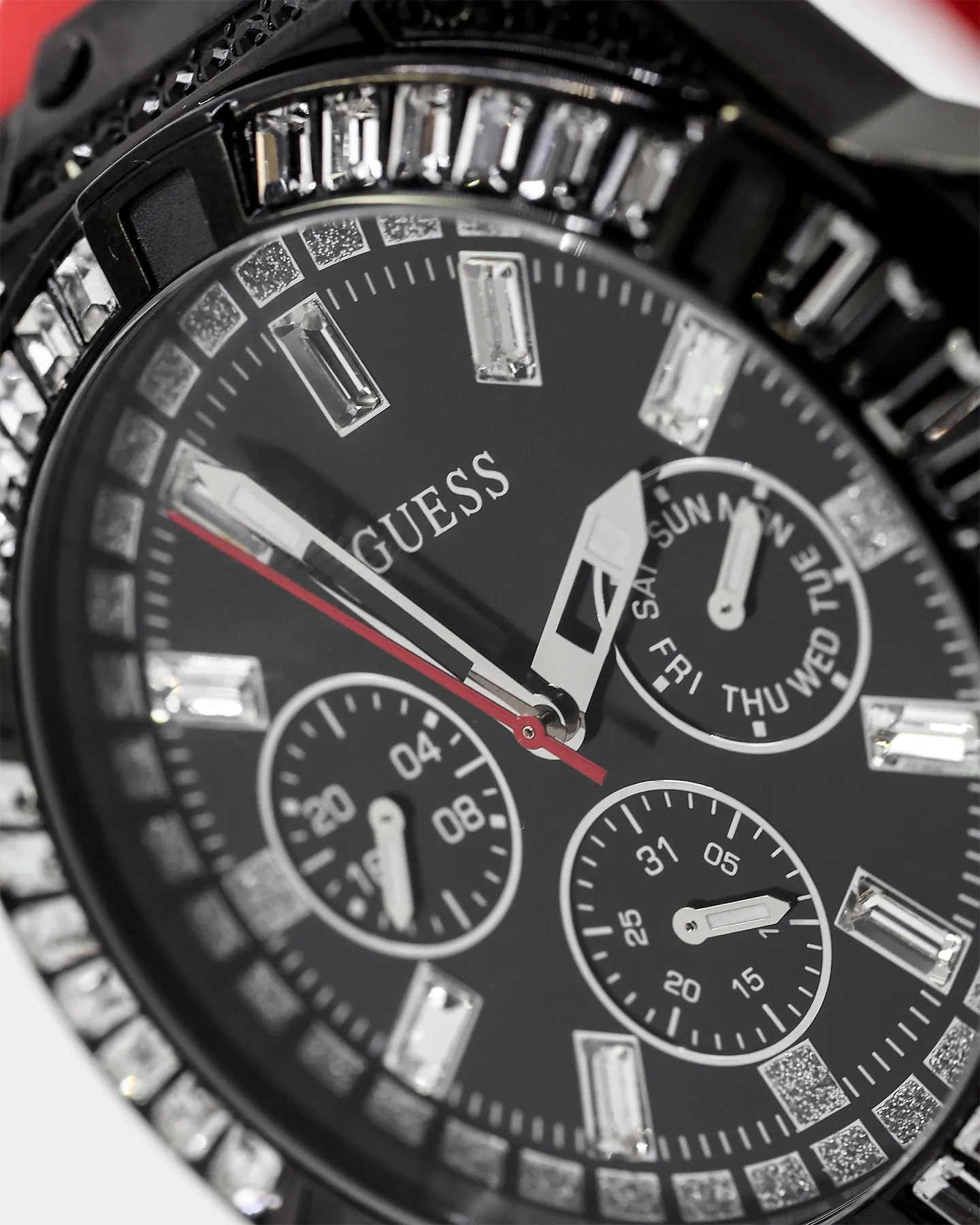 Guess Mainline Zeus Watch Black/Red