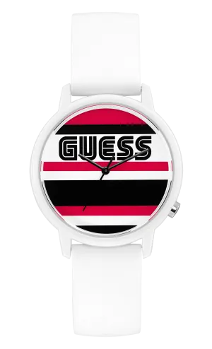 Guess Men Black Dial Analog Watch - V1028M1
