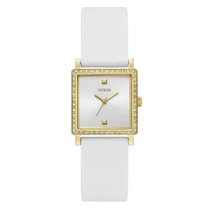 Guess White Dial Women Analog Watch - U1369L1M