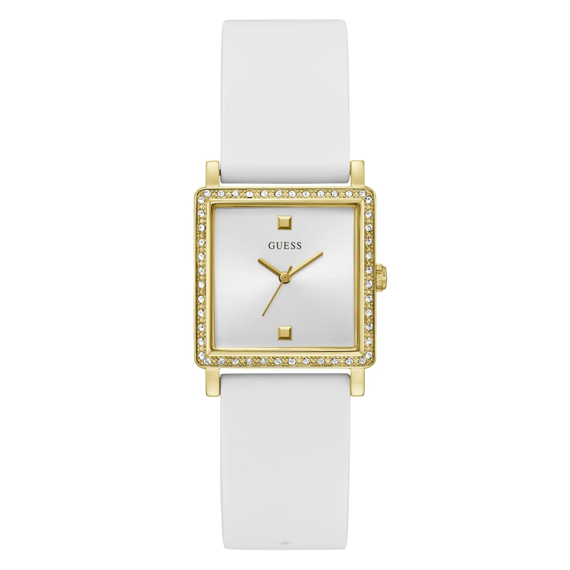 Guess White Dial Women Analog Watch - U1369L1M