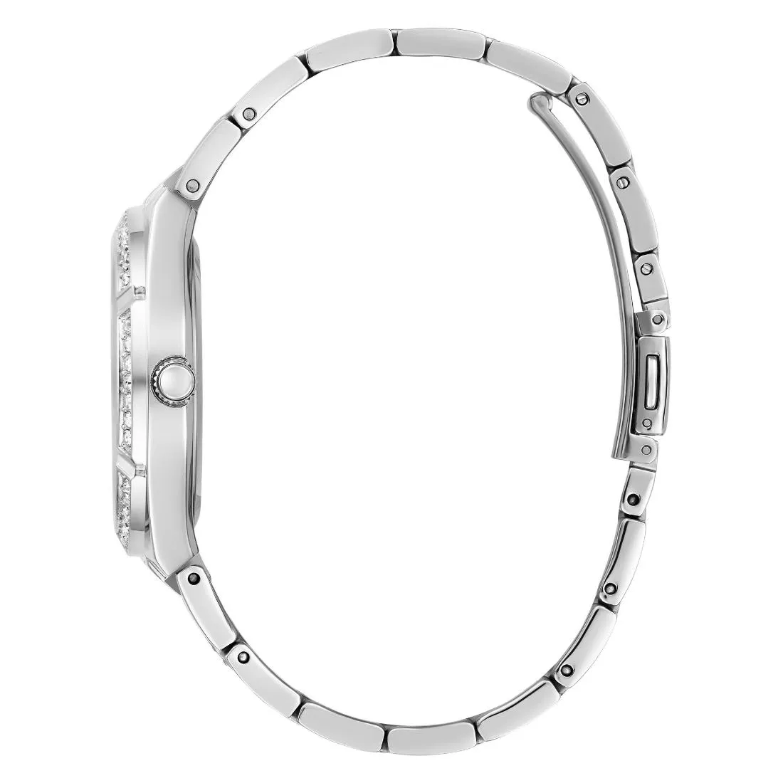 Guess Women 36 mm Size Silver Dial Analog Watch - GW0604L1