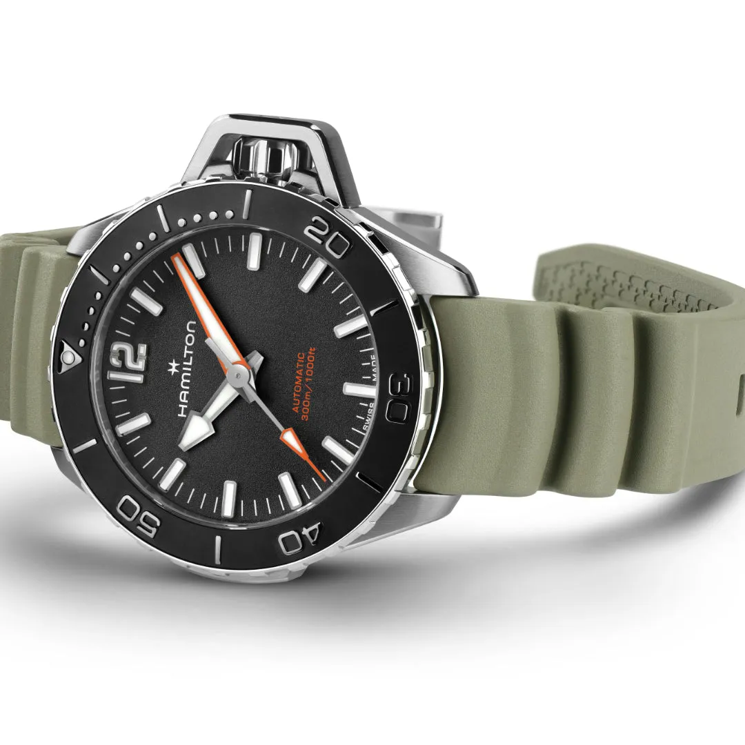 Hamilton Khaki Navy Frogman 41