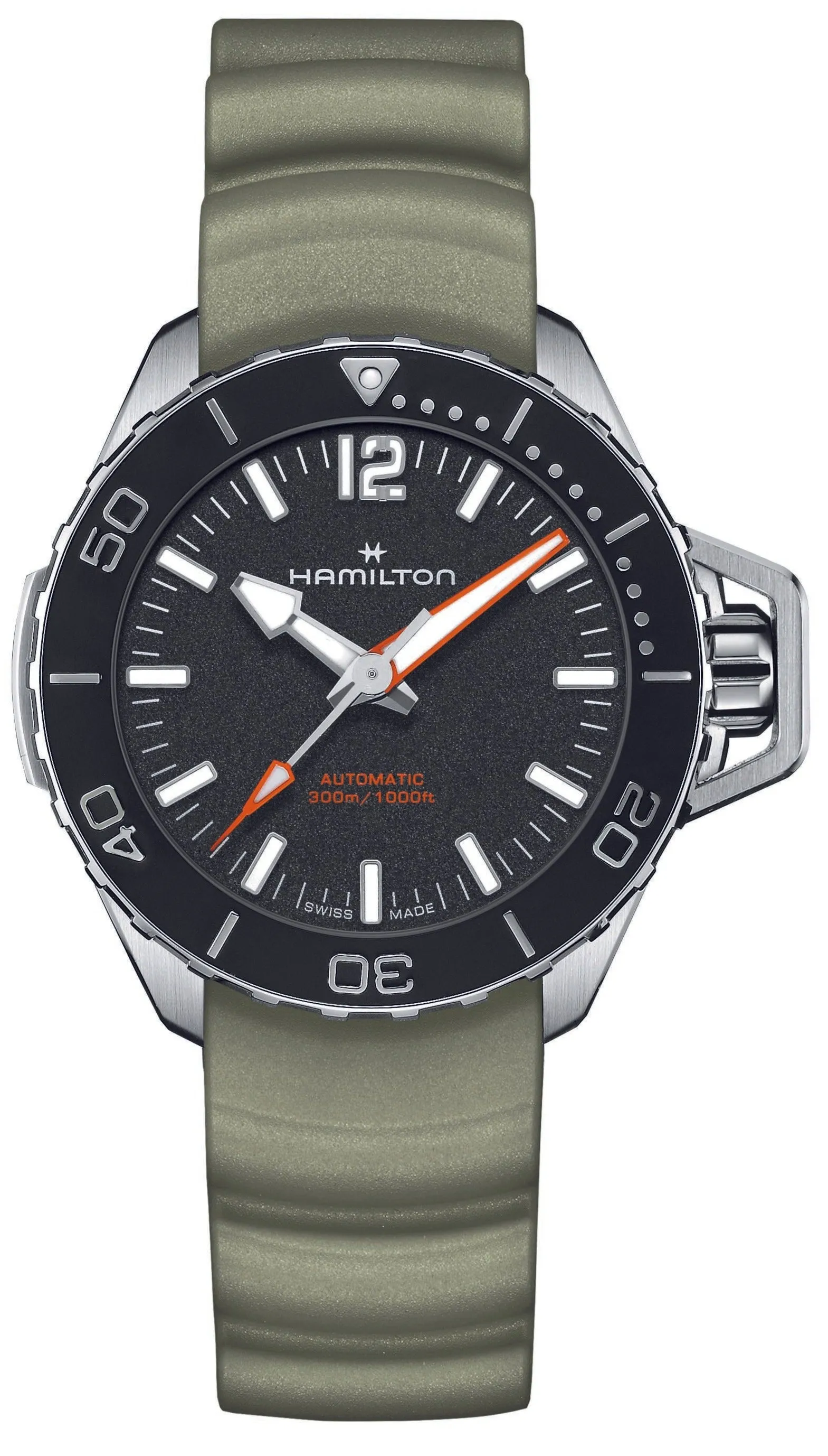 Hamilton Khaki Navy Frogman 41