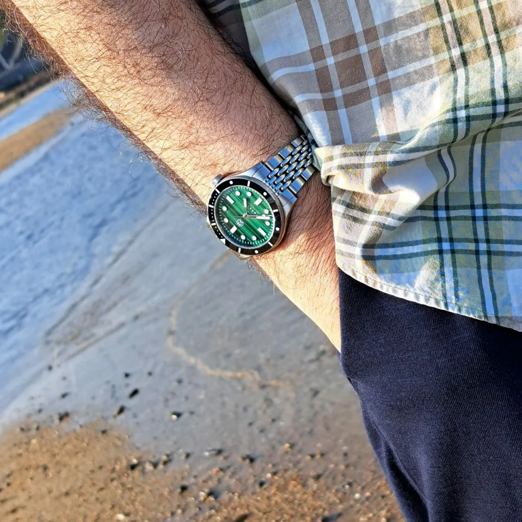 Henry Archer Nordsø Malachite - TMS&nbsp;Exclusive Limited&nbsp;Edition (Gemstone&nbsp;Dial)