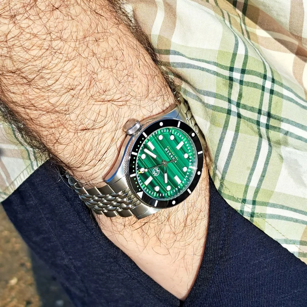 Henry Archer Nordsø Malachite - TMS&nbsp;Exclusive Limited&nbsp;Edition (Gemstone&nbsp;Dial)