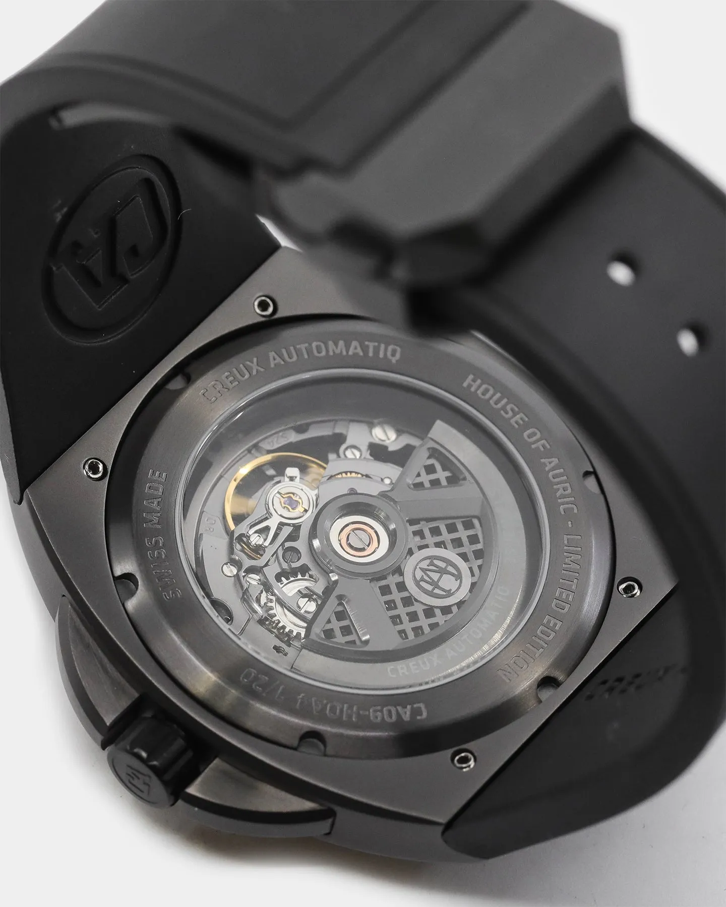 House of Auric Men's House of Auric x Creux Automatiq Ghost V3 Black/Black/Diamond