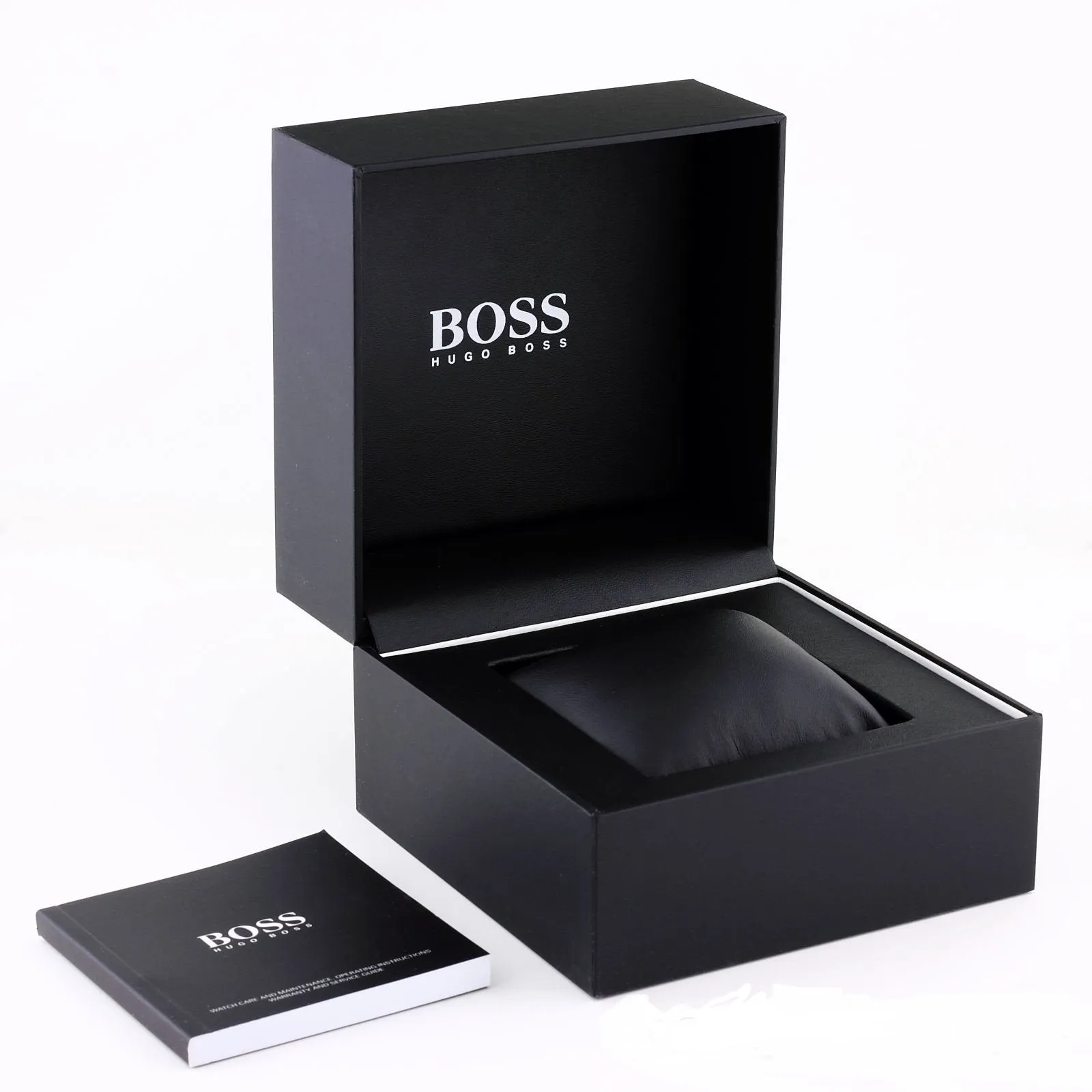 Hugo Boss Ambassador White Dial Leather Strap Men's Watch 1513021