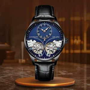 Illuminated Double Tourbillon Mechanical Timepiece