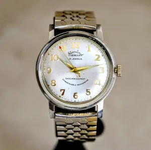INTERNATIONAL GENEVA Wristwatch 21 Jewels Cal. Lorsa P72 1960s Watch